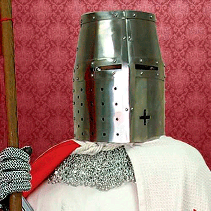 Crusader Helmet. Windlass